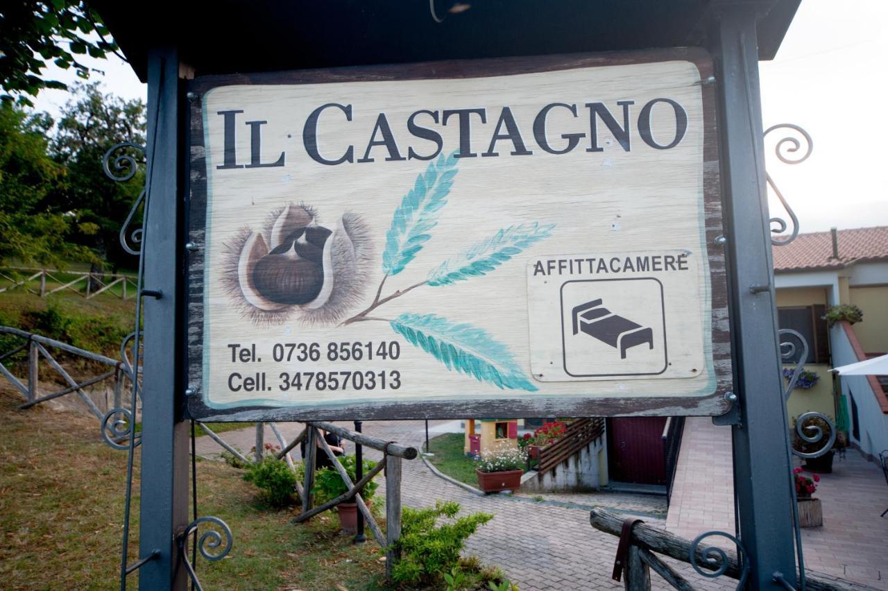 Bed and Breakfast Il Castagno Монтемонако Экстерьер фото
